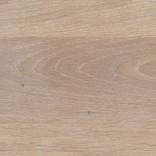 Esstisch mit offenem Stahl- Wangengestell