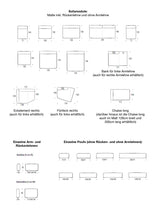 Living Italia Modulsofa L - Leder