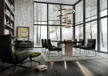 Esstisch mit Betonfuß